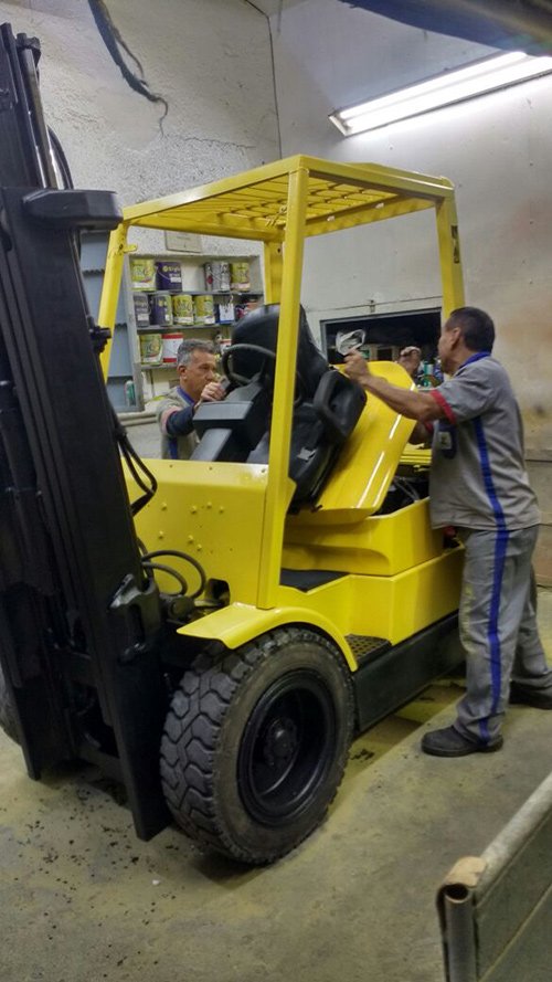 Retrofit para Empilhadeira Linde